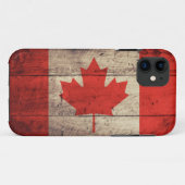 Oude Canadese vlag Case-Mate iPhone Case (Achterkant (horizontaal))