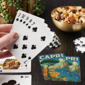 Oude Capri Italië Reizen Pokerkaarten (Insitu)