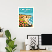 Oude Carlsbad Californië Poster (Thuiskantoor)