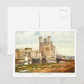 Oude Carnarvon Castle Briefkaart (Voorkant / Achterkant)