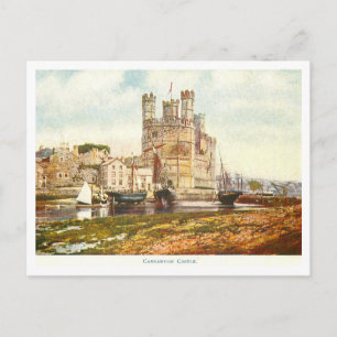 Oude Carnarvon Castle Briefkaart
