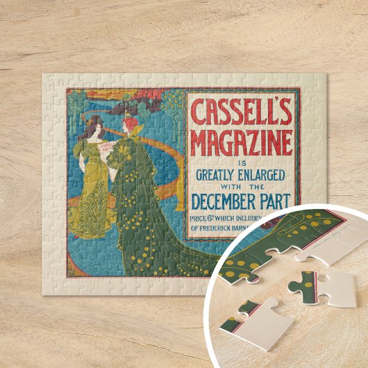 Oude Cassell's Magazine december 1896 Legpuzzel