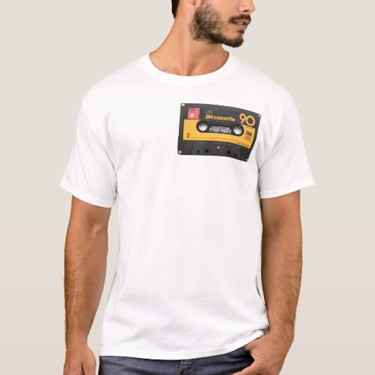 Oude cassette t-shirt (Voorkant)