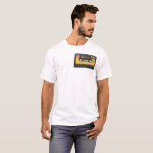 Oude cassette t-shirt (Voorkant volledig)