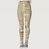 Oude catalogus krantenontwerp leggings (Voorkant)