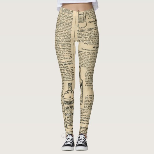 Oude  catalogus krantenontwerp leggings (Voorkant)
