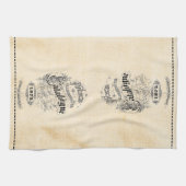 Oude cataloguszak doek theedoek (Horizontaal)