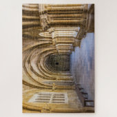Oude Cathedraal Cloister Hallway Legpuzzel (Verticaal)