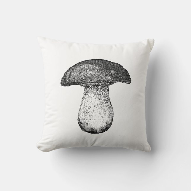 Oude Champignon Kussen (Voorkant)