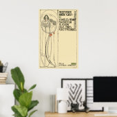 Oude Charles Rennie Mackintosh sjabloon Poster (Thuiskantoor)