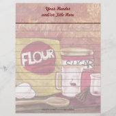 Oude Chef Letterhead Custom Briefhoofd (Voorkant)