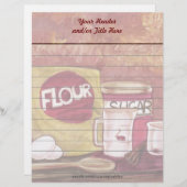 Oude Chef Letterhead Custom Briefhoofd (Voorkant / Achterkant)