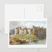 Oude Chepstow Castle Briefkaart (Voorkant / Achterkant)