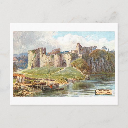 Oude Chepstow Castle Briefkaart (Voorkant)