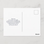 Oude Cherubijnen Engelen Tekening Bedankt Briefkaart (Achterkant)