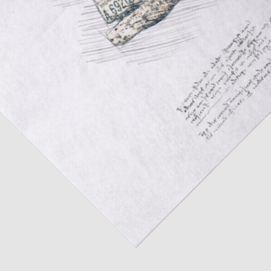 Oude Chevrolet Retro Classic Truck Decoupage Tissuepapier (Detail)