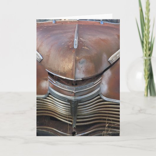 Oude Chevy - Havre, Montana Kaart (Voorkant)