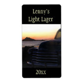 Oude Chevy Lager Label (Voorkant)