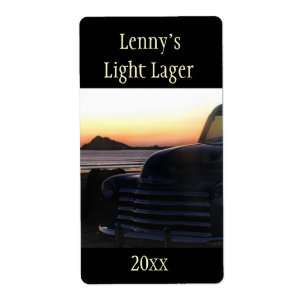 Oude Chevy Lager Label