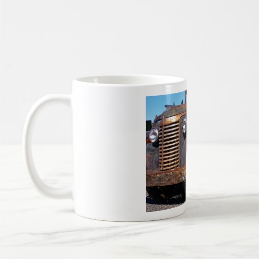 Oude Chevy Truck Koffiemok (Links)
