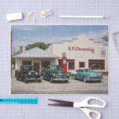 Oude Chewning-winkel- Spotsylvania, Va  Tissuepapier (Craft)