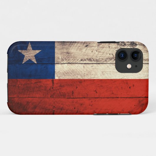 Oude Chileense vlag Case-Mate iPhone Case (Achterkant (horizontaal))