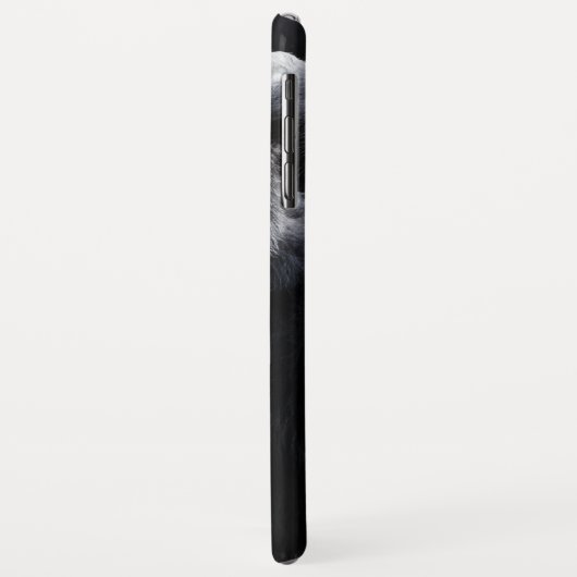 Oude Chimpansee aangepaste monogram telefoongevall Case-Mate iPhone Case (Achterkant/links)