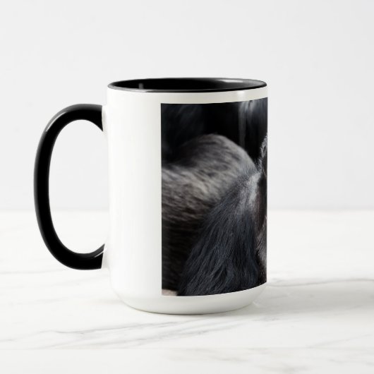 Oude Chimpansee-mokken - kies stijl, kleur Mok (Links)