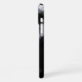 Oude chimpansee op maat gemaakte monogram telefoon iPhone hoesje (Linkerkant)