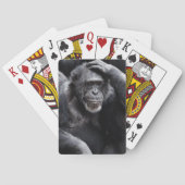 Oude Chimpansee-speelkaarten Pokerkaarten (Achterkant)