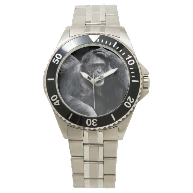Oude Chimpansehorloges Horloge (Voorkant)
