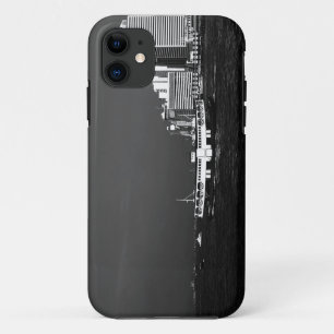 Oude China Hong Kong boot wolkenkrabber zee Case-Mate iPhone Case