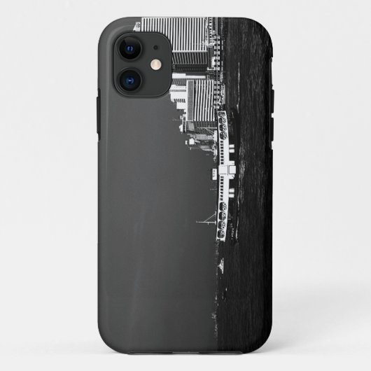 Oude China Hong Kong boot wolkenkrabber zee Case-Mate iPhone Case (Achterkant)