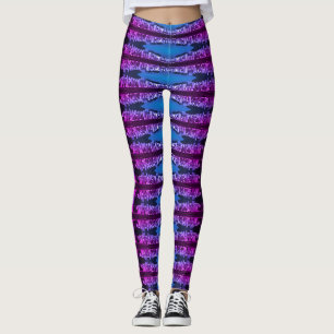 Oude China Hongkong baai Wolkenkrabbers Leggings
