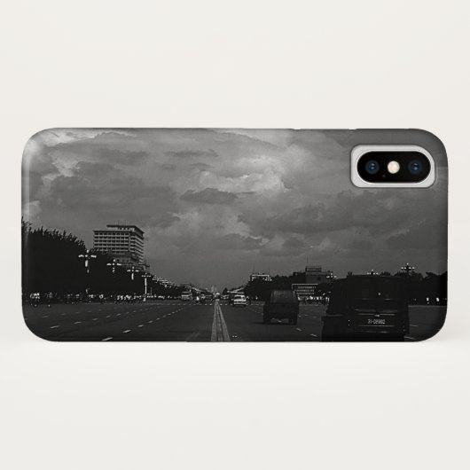 Oude China pekin Tiananmen plein Case-Mate iPhone Case (Achterkant (horizontaal))