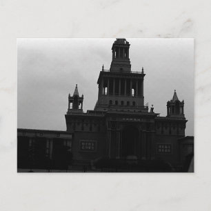 Oude China Shanghai Expositiehal Briefkaart