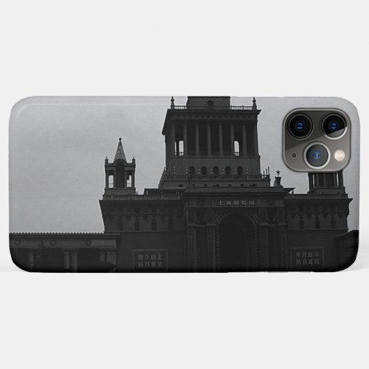 Oude China Shanghai Expositiehal Case-Mate iPhone Case (Achterkant (horizontaal))