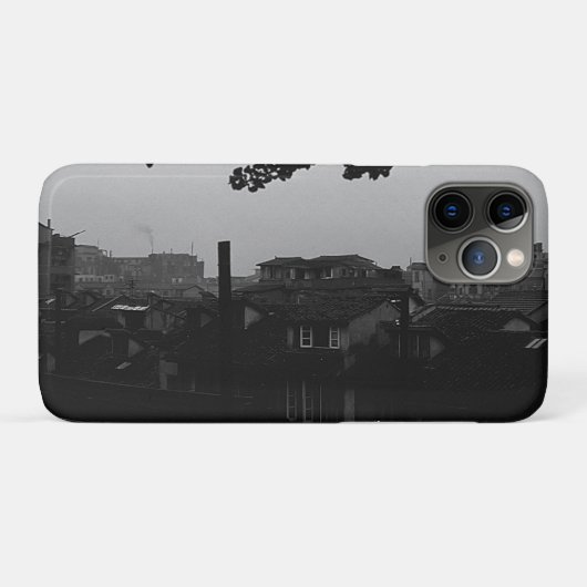 Oude China Shanghai Stad Case-Mate iPhone Case (Achterkant (horizontaal))