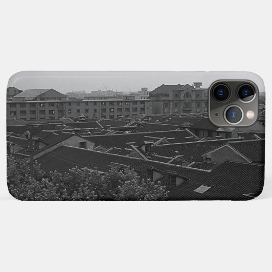 Oude China Shanghai Stad Case-Mate iPhone Case (Achterkant (horizontaal))