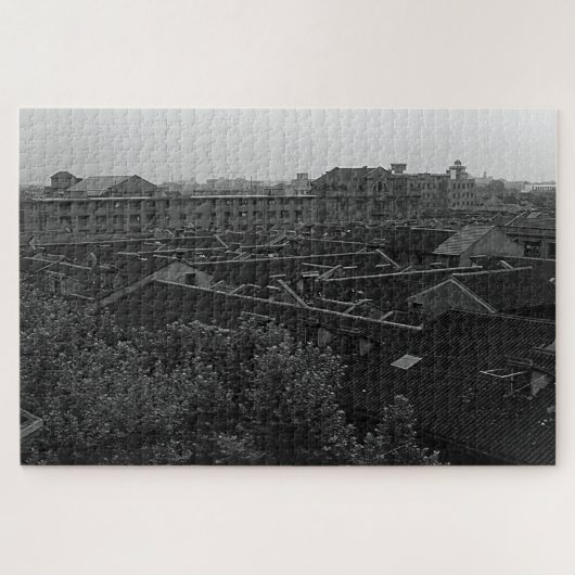 Oude China Shanghai Stad Legpuzzel (Horizontaal)