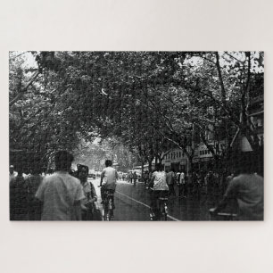 Oude China Shanghai straat Legpuzzel