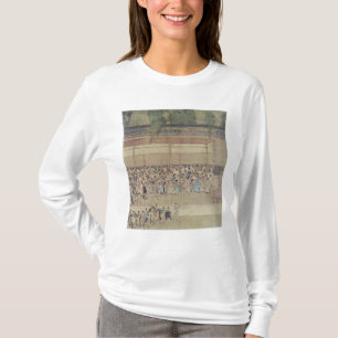 Oude Chinees die op onderzoek wacht T-shirt