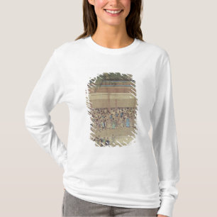 Oude Chinees die op onderzoek wacht T-shirt