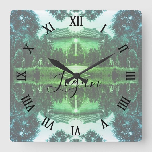 Oude Chinese Canton martelaren park Grote Klok (Voorkant)