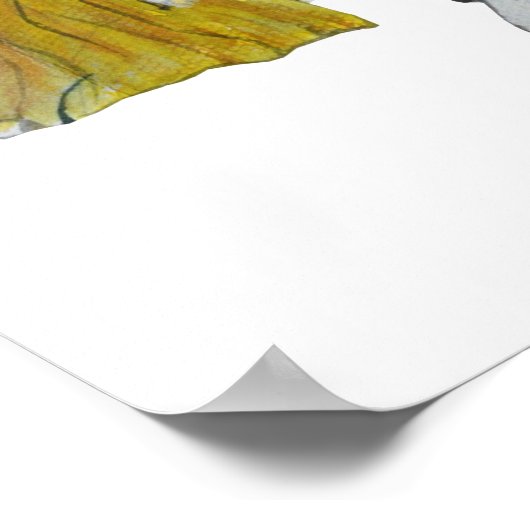 Oude Chinese dames Poster (Hoek)