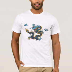 Oude Chinese draak T-shirt