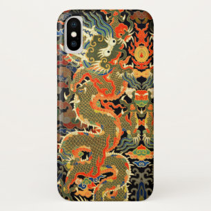 Oude Chinese Draak Textielprint Aziatische Kunst Case-Mate iPhone Case