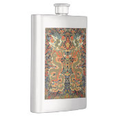 Oude Chinese Draak Textielprint Aziatische Kunst Flacon (Rechts)