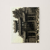 Oude Chinese Kanton Foshan vooroudertempel Legpuzzel (Verticaal)