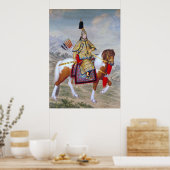  oude Chinese kunst Poster (Keuken)